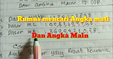 Angka Main Togel